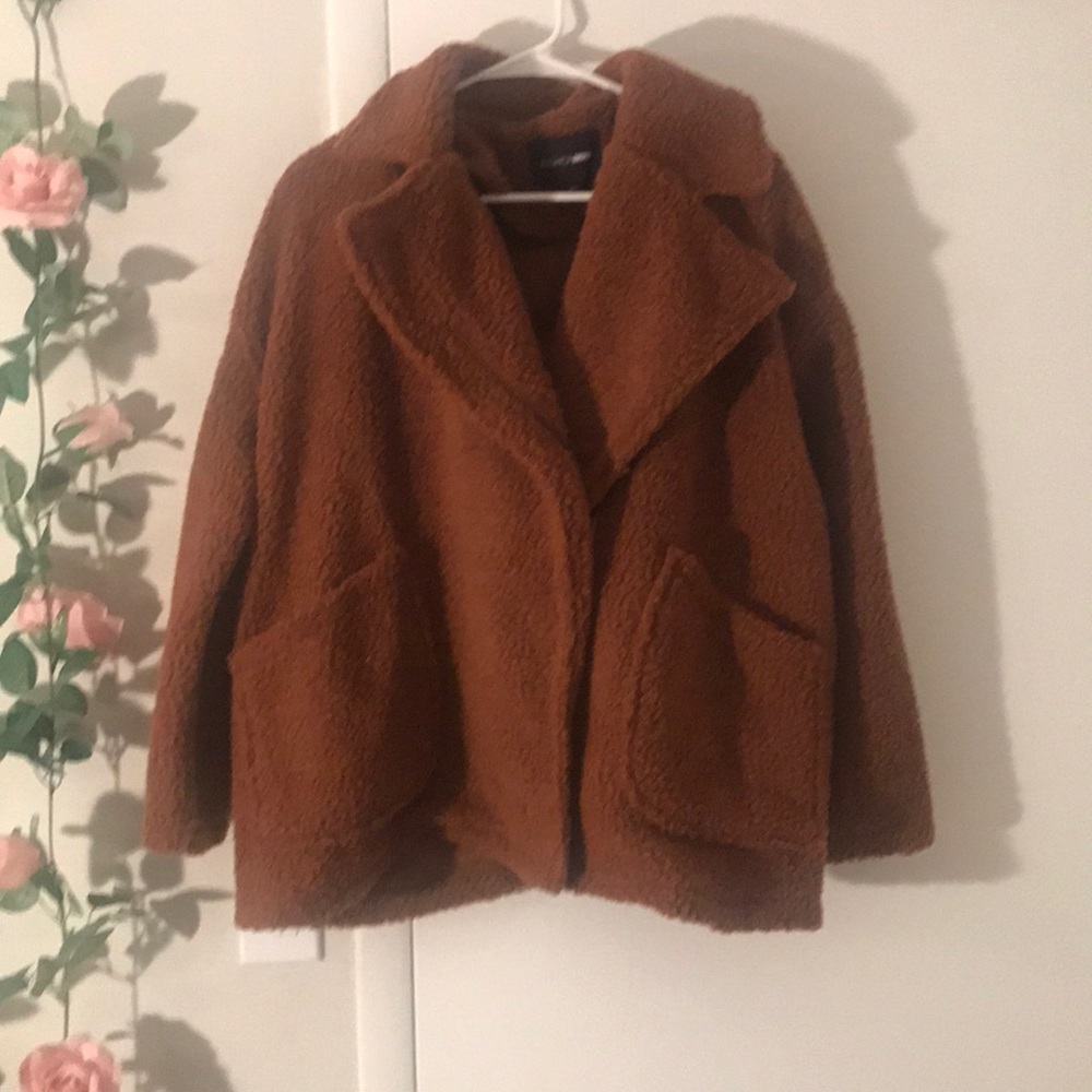 Warm fuzzy fashion nova jacket!!